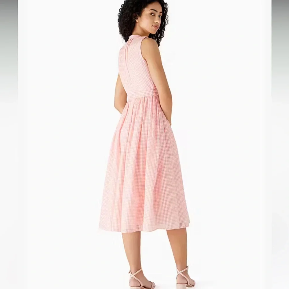 Kate Spade Gingham Burnout Dress - Picture 2 of 4